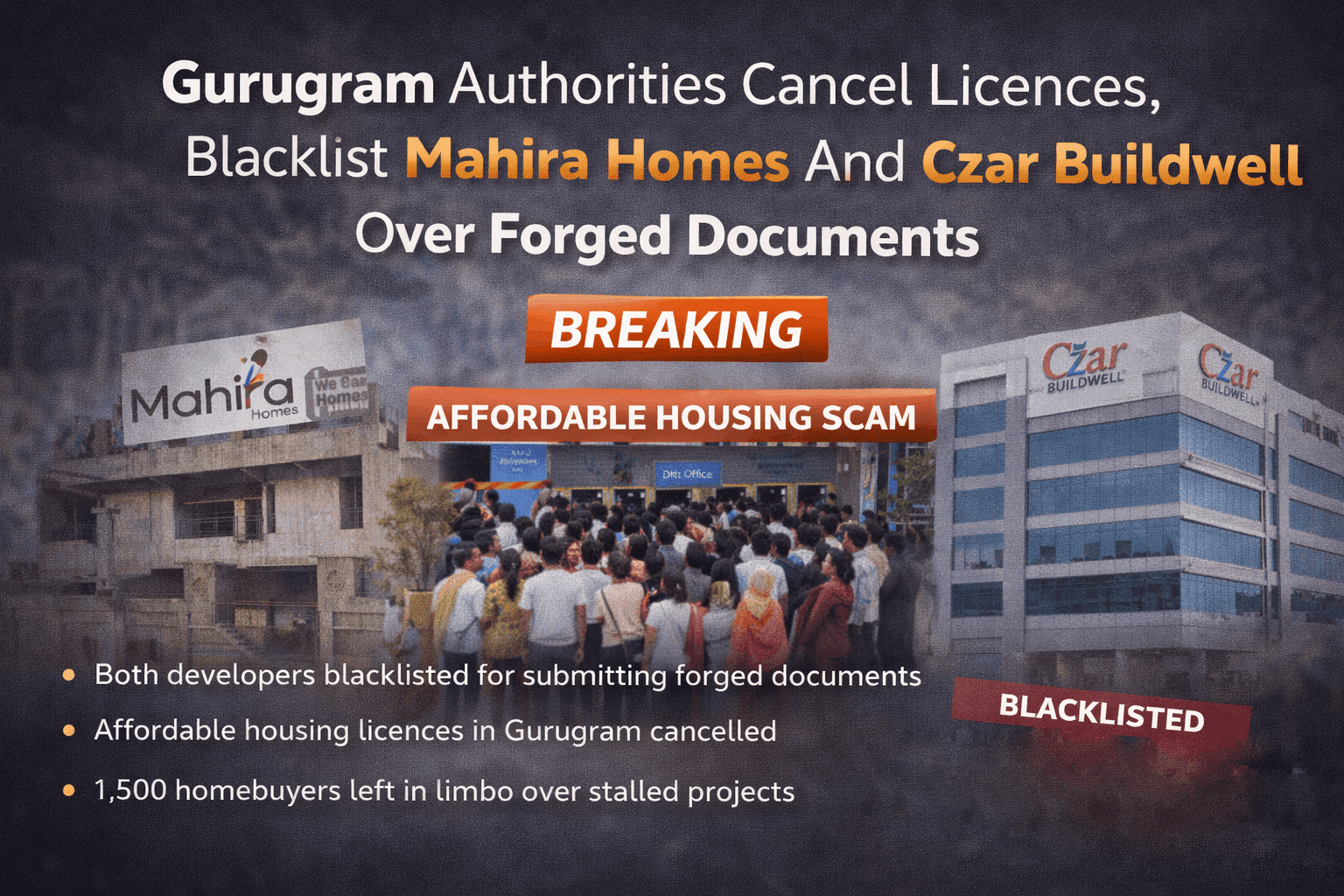 Mahira Homes Case Escalates in 2025: Supreme Court Cancels Bail of Dharam Singh Chhokar, ED Tightens Noose on Promoters