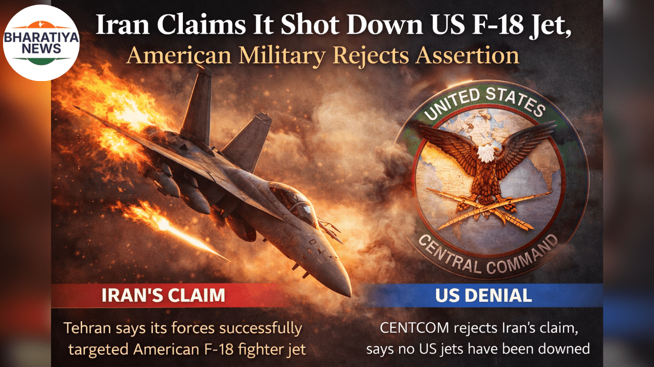 Iran Claims It Shot Down US F-18 Jet, American Military Rejects Assertion