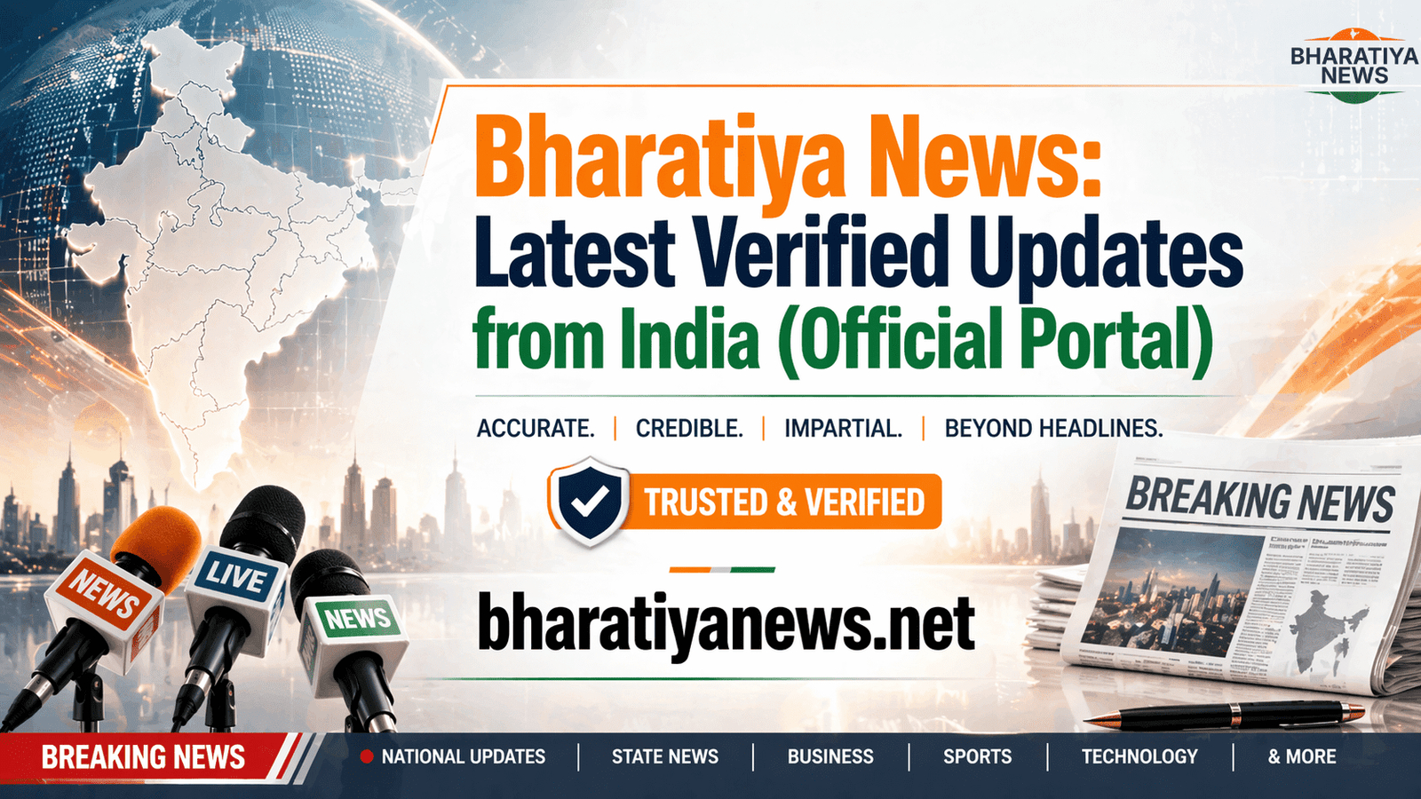 Bharatiya News: Latest Verified Updates from India (Official Portal)